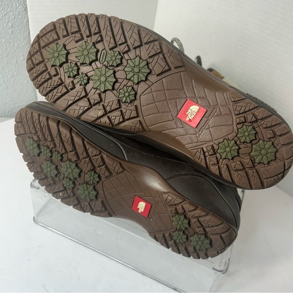 The North Face Women’s Suede Leather Duck Rain Boots Faux Fur Lined 8M - Picture 9 of 10